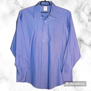 Brooks Brothers Blue Business Casual Shirt